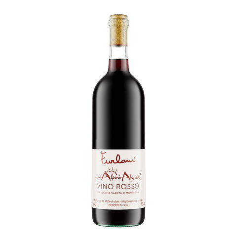 Furlani Vino Rosso 2020, natural red wine bottle at Primal Wine