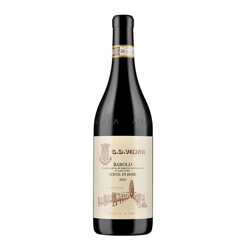 G. D. Vajra Barolo Coste di Rose DOCG 2021, natural wine bottle at Primal Wine
