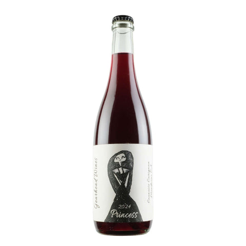 Bottle shot of Gearhead Wines Princess Syrah Counoise Carignan, produced by Gearhead Wines, buy classic and natural wine online on Primal Wine, the best wine shop in the United States – primalwine.com