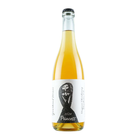 Bottle shot of Gearhead Wines Princess Viognier Chardonnay, produced by Gearhead Wines, buy classic and natural wine online on Primal Wine, the best wine shop in the United States – primalwine.com