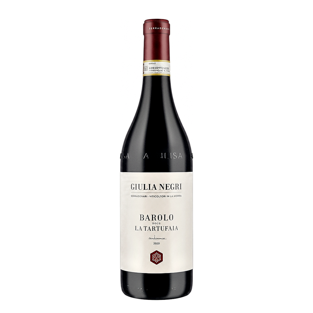 Giulia Negri Barolo La Tartufaia 2020, natural wine bottle at Primal Wine
