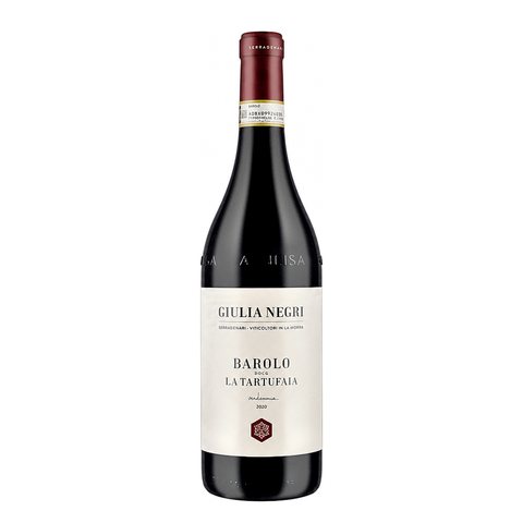 Giulia Negri Barolo La Tartufaia 2020, natural wine bottle at Primal Wine