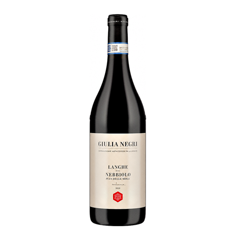 Giulia Negri Langhe Nebbiolo "Pian delle Mole" 2024, natural wine bottle at Primal Wine