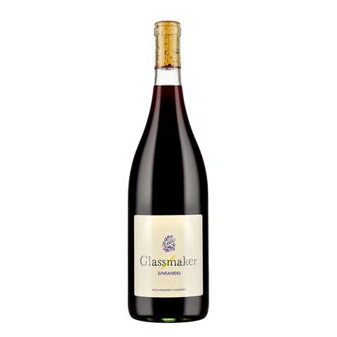 Glassmaker Zinfandel 2020 natural wine bottle