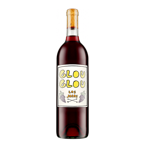 Las Jaras Glou Glou Red Wine 2023, natural wine bottle at Primal Wine