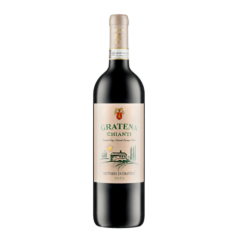 Gratena Chianti DOCG No Added Sulfites 2022, natural wine bottle at Primal Wine