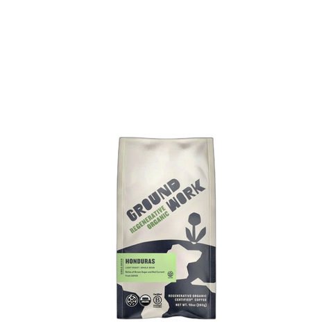 Groundwork Coffee Honduras Light Roast Coffee Beans, bag of whole bean coffee at Primal Wine