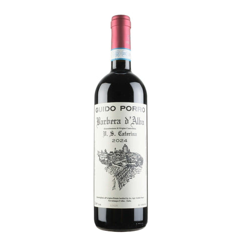 Bottle shot of Guido Porro Barbera d'Alba, produced by Guido Porro buy classic and natural wine online on Primal Wine, the best wine shop in the United States – primalwine.com