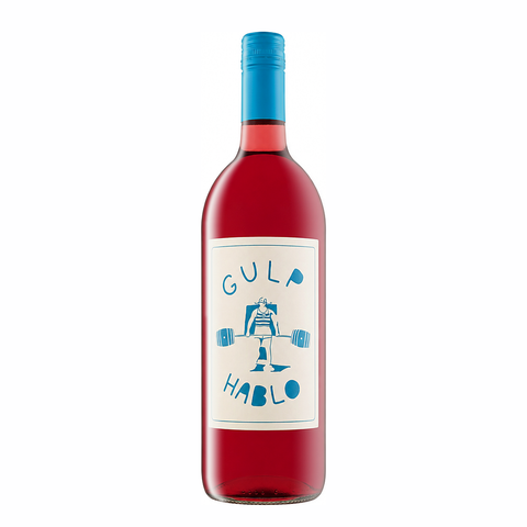 Gulp Hablo Fresco Chilled Red 2024, a biodynamic Garnacha and Syrah blend from Castilla-la Mancha, Spain, in a 1L bottle