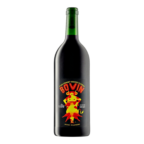 Hervé Villemade Bovin Rouge Gamay 2022, natural wine bottle at Primal Wine