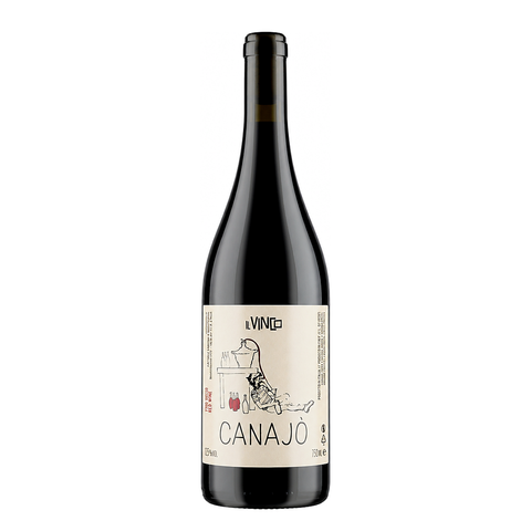 Il Vinco Canajò Vino Rosso 2021 – natural red wine bottle, Italy | Primal Wine
