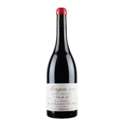 Bottle shot of Jean Foillard Morgon Cote du Py, produced by Jean Foillard , buy classic and natural wine online on Primal Wine, the best wine shop in the United States – primalwine.com