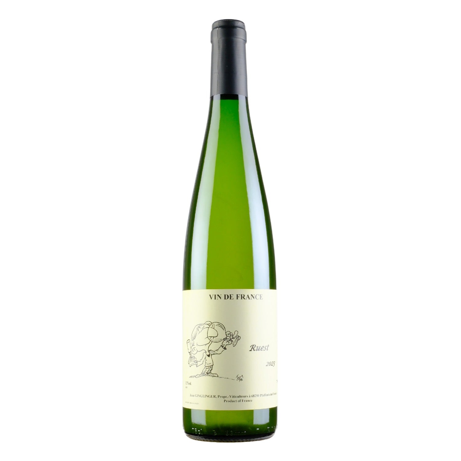 Bottle shot of Jean Ginglinger Ruest Blanc, produced by Jean Ginglinger, buy classic and natural wine online on Primal Wine, the best wine shop in the United States – primalwine.com