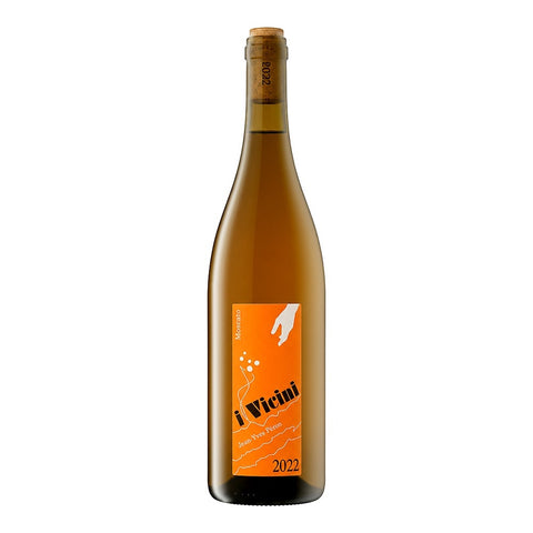 Jean-Yves Péron I Vicini Moscato 2023, an orange wine from Savoie, France, made with Moscato grapes