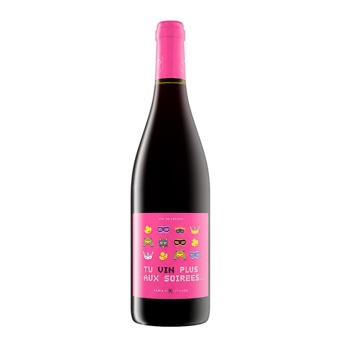 Mas del Perié Tu Vin Plus Aux Soirées NV, a biodynamic red wine from Cahors, France, blends 70% Malbec and 30% Cabernet Franc