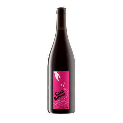 Jean-Yves Péron Casa Rossa 2022, a light-bodied red wine from Savoie, France, made with Grignolino, Freisa, and Barbera grapes