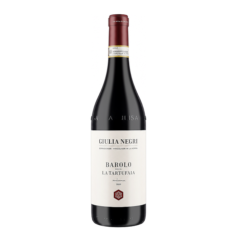 Giulia Negri Barolo La Tartufaia 2020, natural red wine bottle at Primal Wine