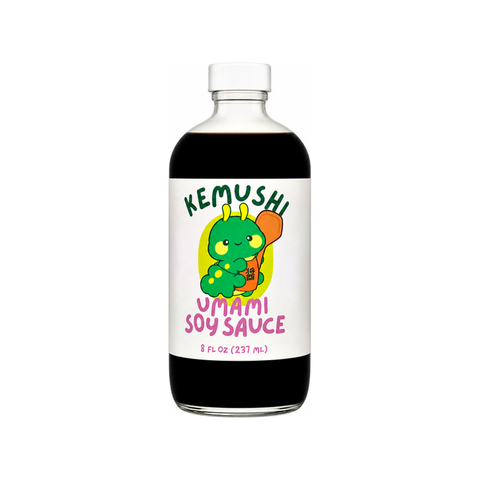 Kemushi Umami Soy Sauce, 8 oz squeeze bottle of soy sauce at Primal Wine