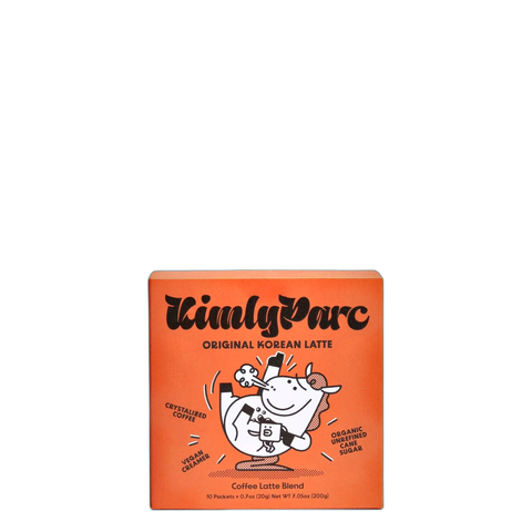 KimlyParc Original Korean Latte Coffee Blend, bag of whole bean coffee at Primal Wine
