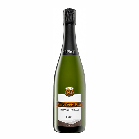 Kuentz-Bas Cremant d'Alsace Brut Tradition NV, a sparkling wine from Alsace, France, made with Pinot Blanc, Pinot Noir, and Pinot Auxerrois