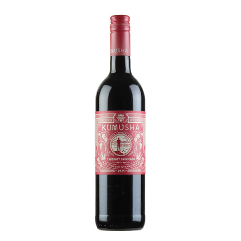 Bottle shot of Kumusha Cabernet Sauvignon, produced by Kumusha, buy classic and natural wine online on Primal Wine, the best wine shop in the United States – primalwine.com