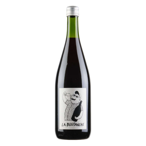 Bottle shot of La Boutanche Gamay, produced by Olivier Minot, buy classic and natural wine online on Primal Wine, the best wine shop in the United States – primalwine.com