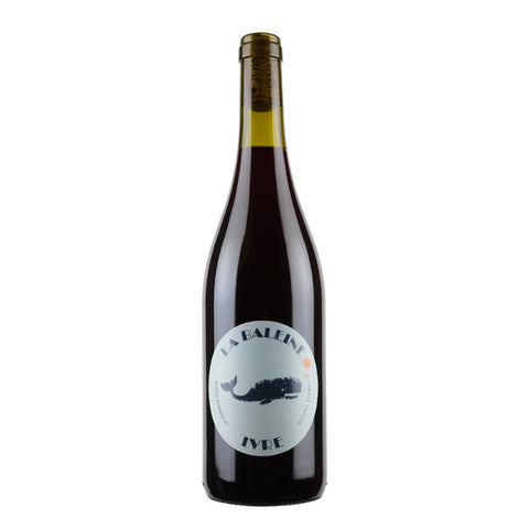 Bottle shot of La Baleine Ivre Gamay, produced by La Dernière Goutte, buy classic and natural wine online on Primal Wine, the best wine shop in the United States – primalwine.com