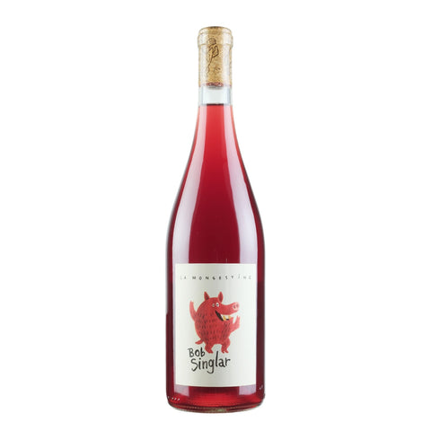 Bottle shot of La Mongestine Bob Singlar, buy natural wine online, primal wine - primalwine.com