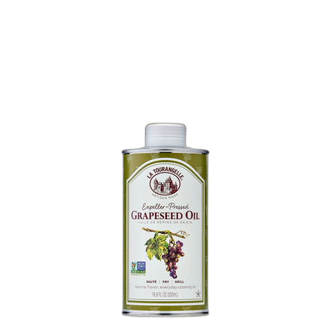 La Tourangelle Grapeseed Oil, 500 ml tin of grapeseed oil at Primal Wine