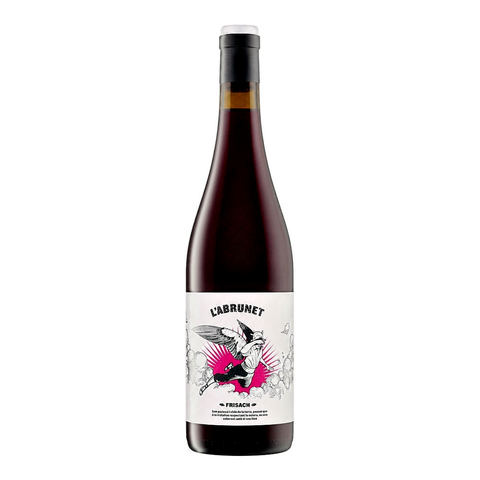 Celler Frisach Terra Alta Abrunet Negre 2024, natural wine bottle at Primal Wine