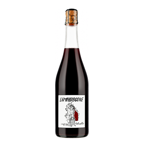 Folicello Lambruscone Pét Nat 2023, natural wine bottle at Primal Wine