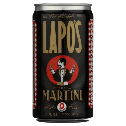 Lapo's Espresso Martini Non-Alcoholic Cocktail, 8 oz