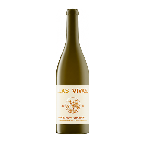 Las Vivas Sobre Vista Chardonnay 2023, a light-bodied organic white wine from California, United States