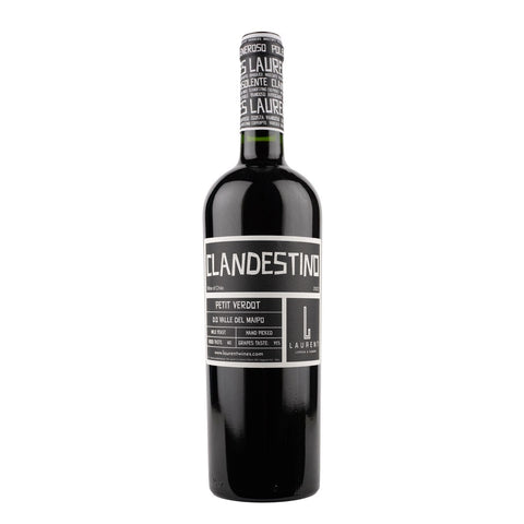 Laurent Clandestino Petit Verdot, Chile, Organic Wine, Primal Wine - primalwine.com