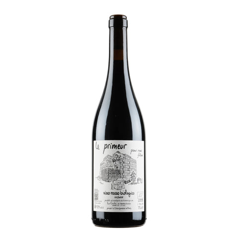 Bottle shot of Aleatico Le Primeur, produced by Le Coste, buy classic and natural wine online on Primal Wine, the best wine shop in the United States – primalwine.com