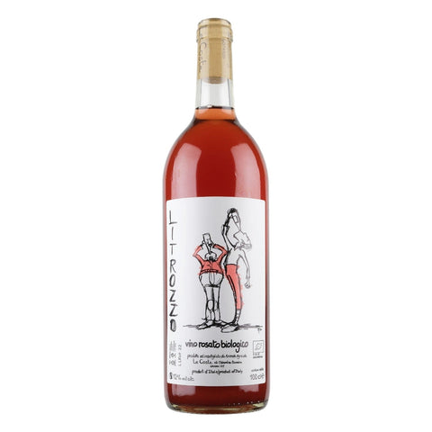 Bottle shot of Le Coste Litrozzo Rosato 2022, produced by Le Coste, buy classic and natural wine online on Primal Wine, the best wine shop in the United States – primalwine.com