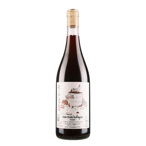 Bottle shot of Ripazzo Rosso, produced by Le Coste, buy classic and natural wine online on Primal Wine, the best wine shop in the United States – primalwine.com