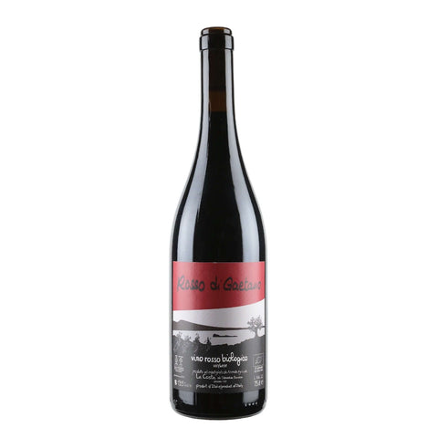 Bottle shot of Le Coste Rosso di Gaetano, produced by Le Coste, buy classic and natural wine online on Primal Wine, the best wine shop in the United States – primalwine.com