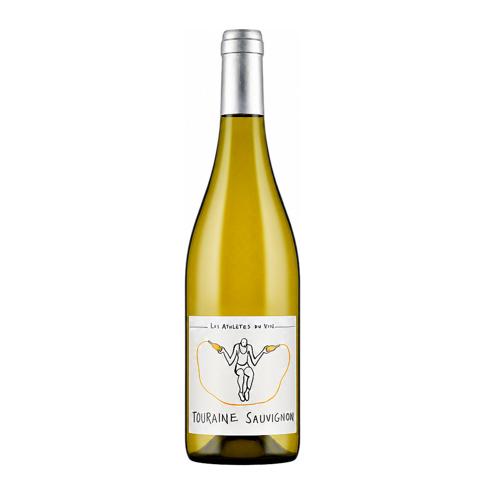 Les Athlètes du Vin Touraine Sauvignon 2024 natural wine bottle