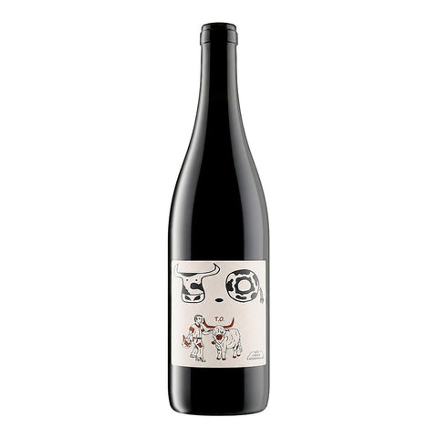 Les Caves Cathédrales Mr. & Mrs. Theo T.O. 2023, a biodynamic Grenache-Syrah red wine from Rhône Valley, France