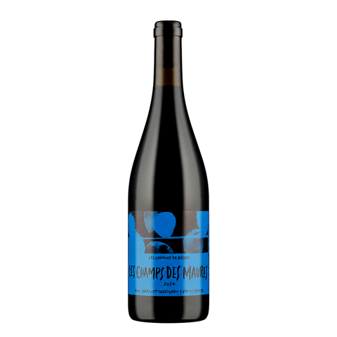 Les Chemins de Bassac Cabernet Sauvignon Le Champs des Maures 2024, natural wine bottle at Primal Wine