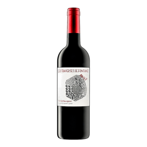 Les Traverses de Fontanes Cabernet Sauvignon 2023, natural wine bottle at Primal Wine