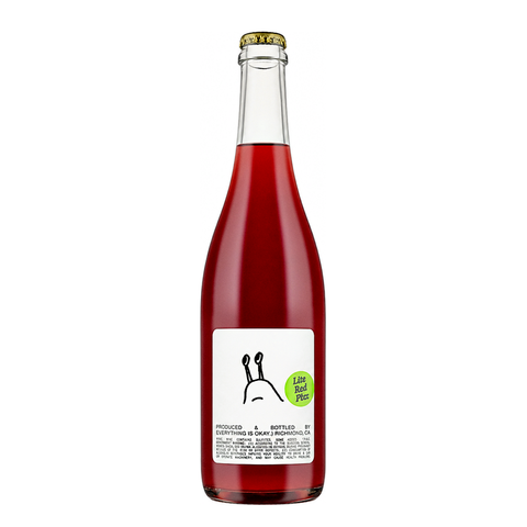 Everything is Okay Lite Red Fizz 2024, natural wine bottle at Primal Wine
