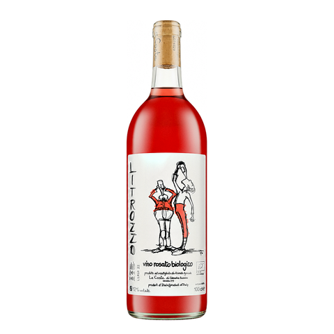 Le Coste Litrozzo Rosato Wine 2023, natural wine bottle at Primal Wine