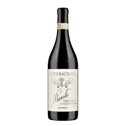 Luigi Baudana Barolo DOCG Serralunga 2021, natural wine bottle at Primal Wine