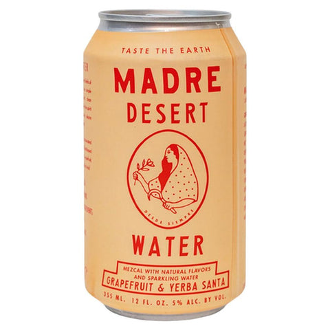 Madre Mezcal Grapefruit & Yerba Santa Desert Water, 12 oz