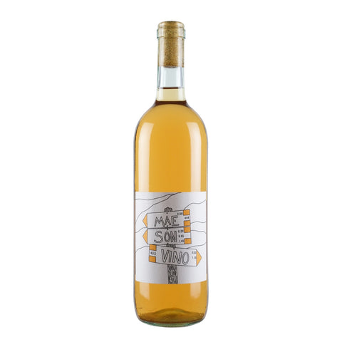 Bottle shot of Mae Son Orange, produced by Furlani, buy classic and natural wine online on Primal Wine, the best wine shop in the United States – primalwine.com