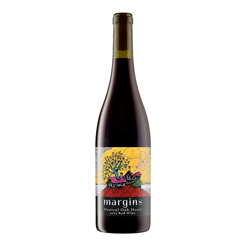 Margins Neutral Oak Hotel Red 2024, natural wine bottle at Primal Wine