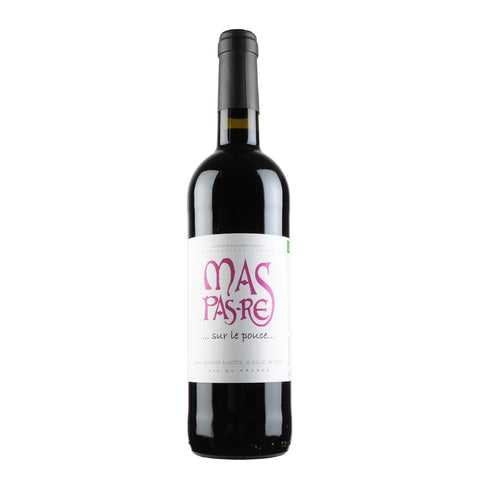 Bottle shot of Mas Pas Re Sur Le Pouce, buy classic and natural wine online on Primal Wine, the best wine shop in the United States – primalwine.com