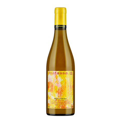 Domaine Matassa Brutal Orange 2024, natural wine bottle at Primal Wine